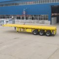 3 Axle 40ft Flatbed Semi Trailer