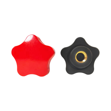 Black Female Customer Brass Threaded Bakelite Five-Star Handle Knob System" 

However, this title is quite long and complex. For a search engine, you might want something more concise. How about:

"Brass Five-Star Knob System" 

This title captures some o
