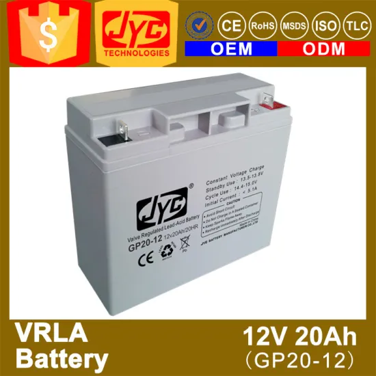 ISO CE ROHS TLC Certificate 20ah 48v lead acid battery for electric bike
