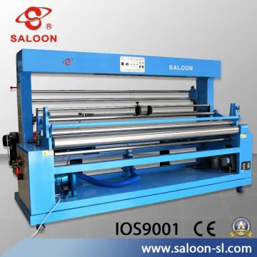 SALOON MACHINE SL - 690S Magic eye aligning Nulti-functional scutching Cloth Rewinder Bias cutter