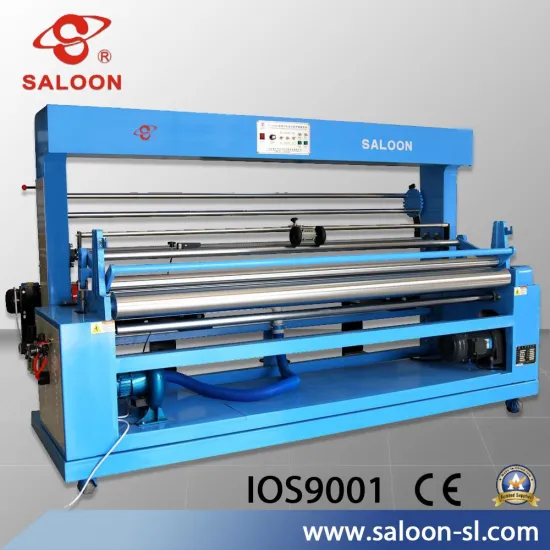 SALOON MACHINE SL - 690S Magic eye aligning Nulti-functional scutching Cloth Rewinder Bias cutter