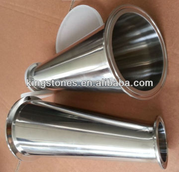 Sanitary Eccentric Reducer clamped end