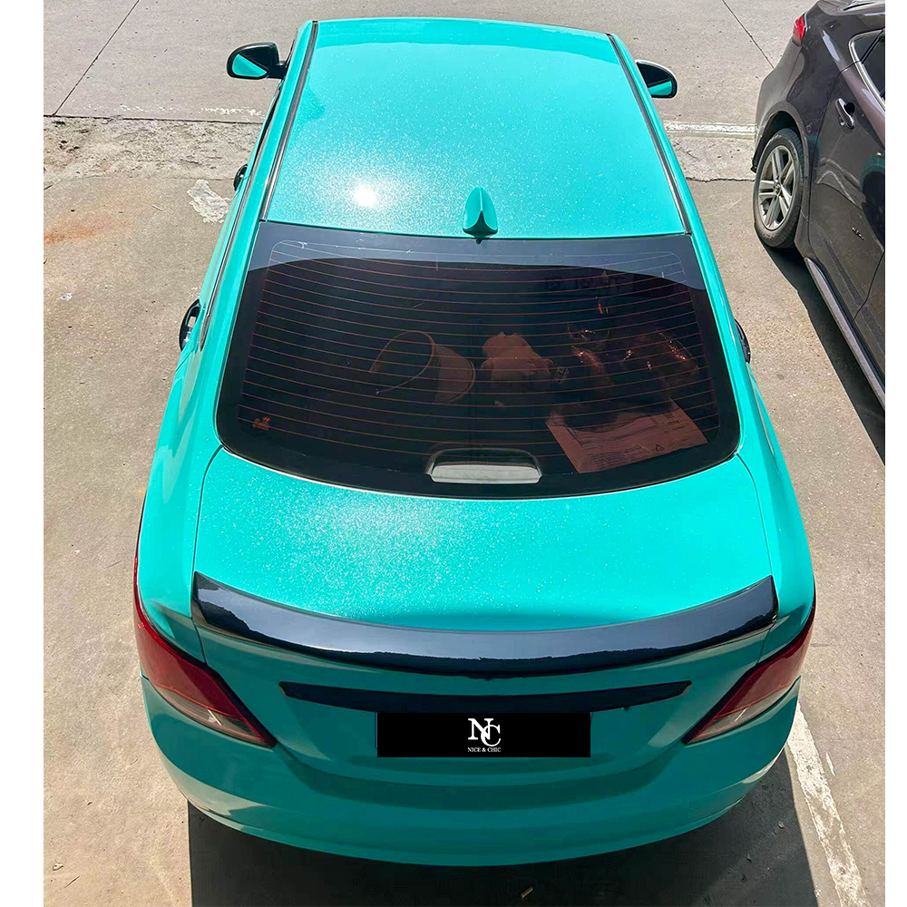 Glossy Pearl Tiffany Auto Wrap