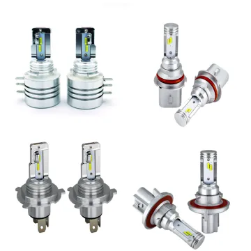Factory Produced LED Fog Light and Car LED Bulbs H4 H13 H15 H19 H1 H3 H7 H11 9005 9006 80W Canbus 4000LM