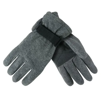 Fleece Five-finger Gloves