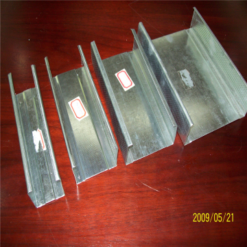 drywall partition stud and track c channel and u channel stud and runner
