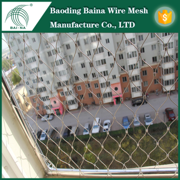 Safety stainless steel wire mesh security fence on alibaba
