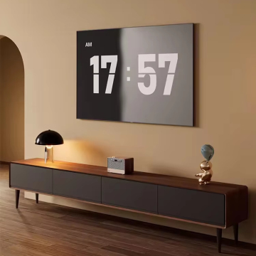 Modern Simple Nordic Solid Wood TV Stand and Coffee Table Combo for Small Apartments