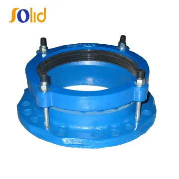 PN16 Epoxy DI flange adaptor for ductile iron pipe