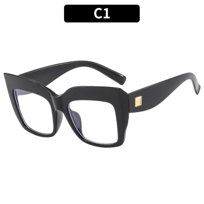 Large Frame Anti-Blue Light Prescription Glasses for Women