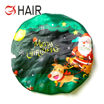 GD Custom Logo Silk Stain Bonnet - Hot Sell Sleeping Satin Hat for Black Women" 

However, to make it more SEO-friendly and concise, you might consider:

"Hot Sell GD Custom Logo Satin Bonnet for Black Women