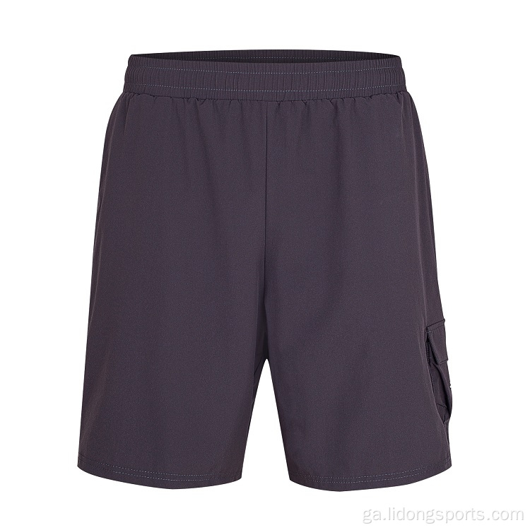 Pants cispheile mórdhíola cispheile na bhfear shorts na bhfear shorts spóirt shorts d&#39;fhir