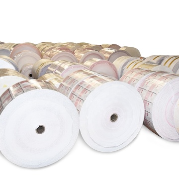 Custom giant self-adhesive thermal paper rolls