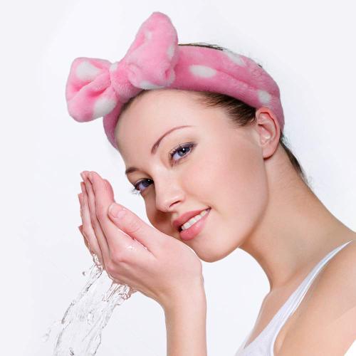 Hair Bands Soft Coral Fleece Spa Makeup Headband Hair Band Manufactory