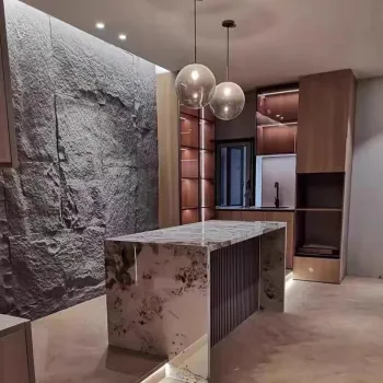 Artificial Indoor Waterproof Faux Stone Panel for Wall Cladding