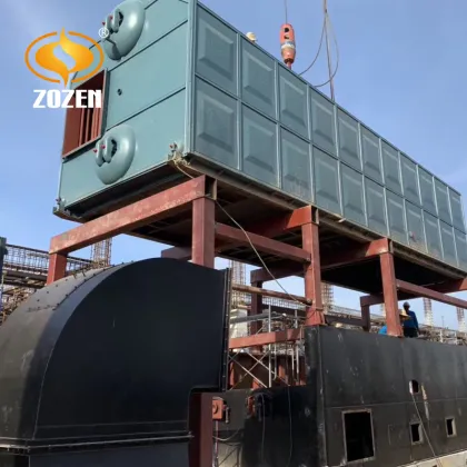 Wood Pellet Wood Chip Fired Biomass Steam Boiler