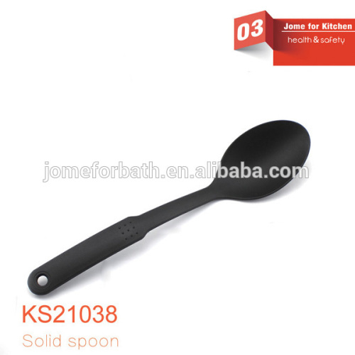 Promotion Nylon Kitchen Solid Spoon with PP handle