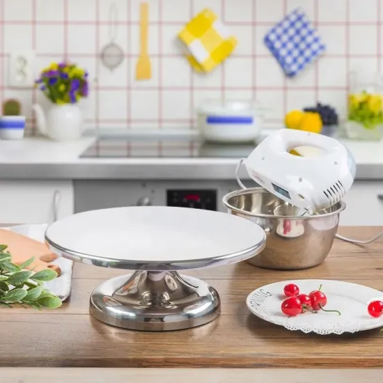 Stainless Steel Cake Turntable Stand