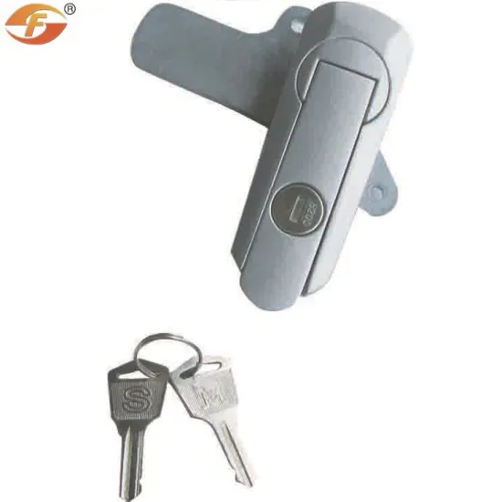 Silver Painting ZDC Housing Electrical Panel Lock Key" 

However, if you're looking for a more optimized title for a search engine, you might consider:

"ZDC Housing Electrical Panel Lock Key - Silver Painted
