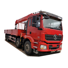 50T diesel cargo truck mounted 12T XCMG crane