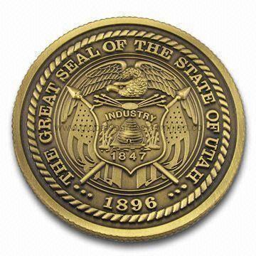 Bronze 3D Metal Coin