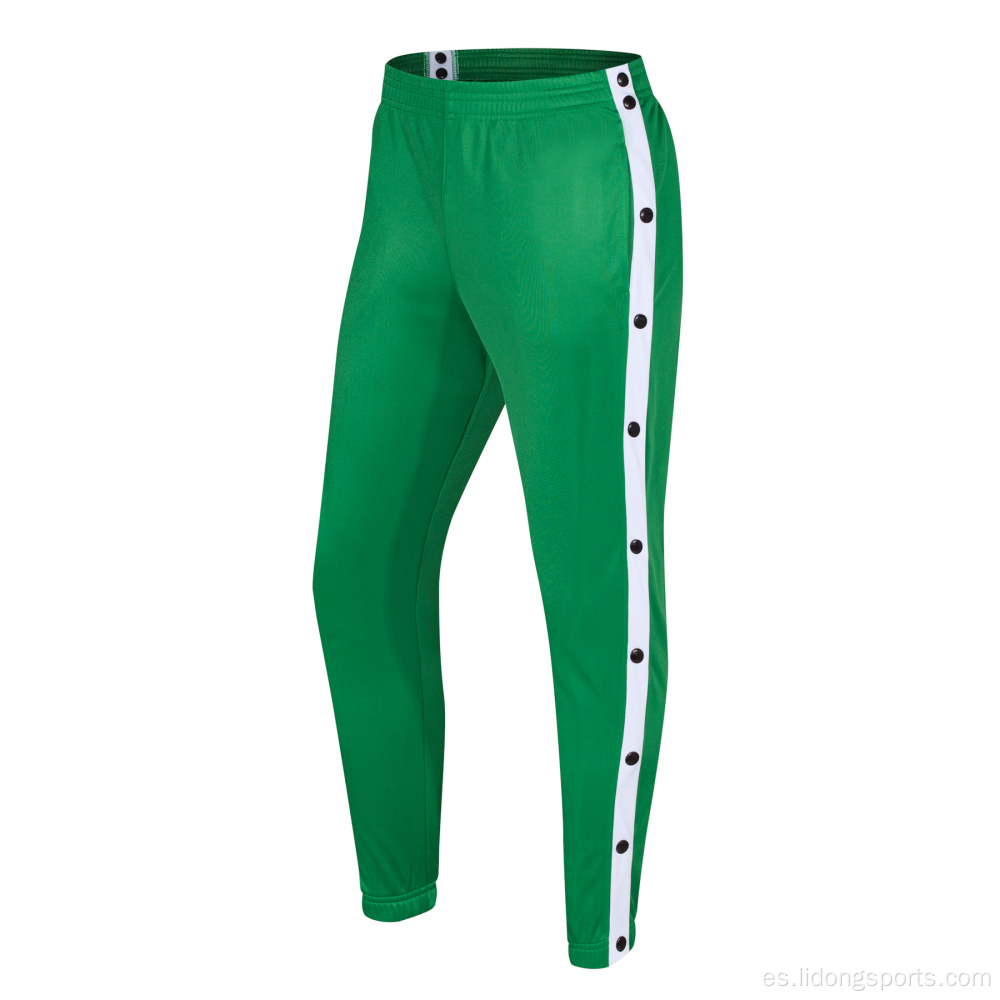 Basketball Soccer Sports Full Full Open Button Button Pants