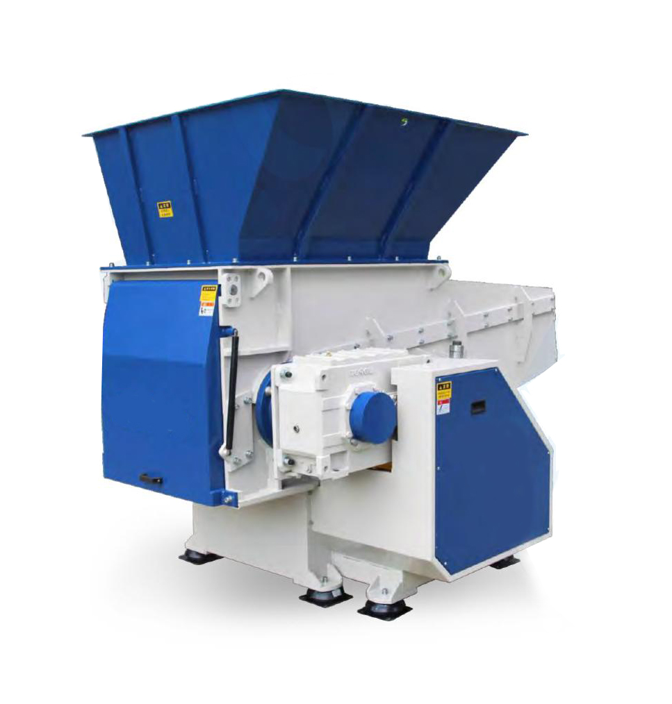 Small single shaft plastic shredder machine