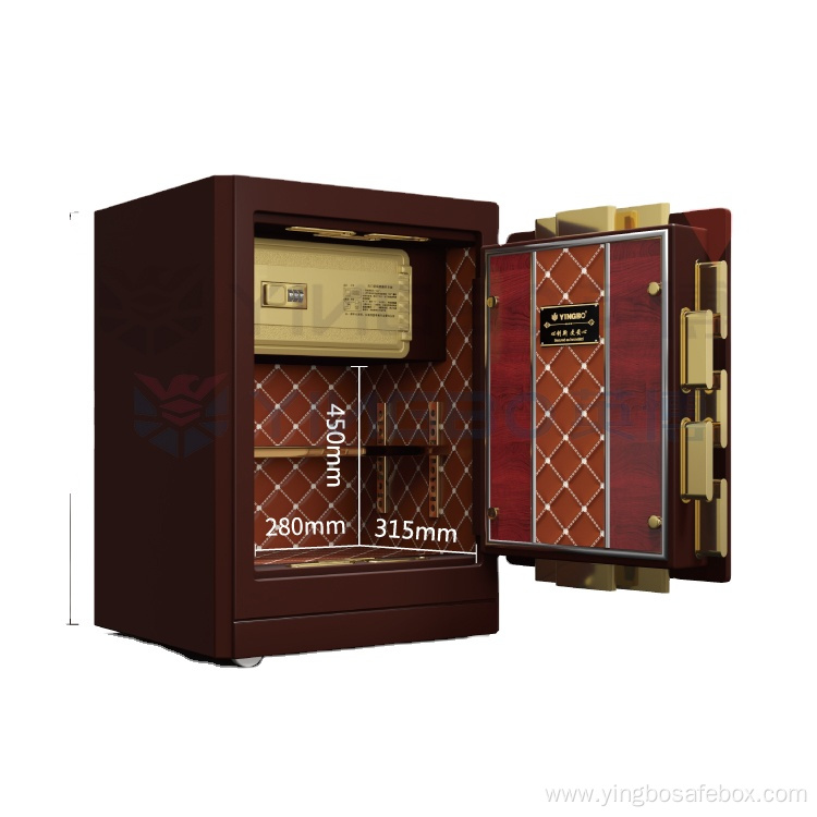 golden luxury LED screen hidden safe box price