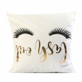 Fashion linen lattice home hotel sofa cushion cover