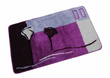 Purple Bath Mat