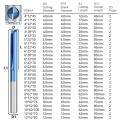 Straight Flute Carbide Milling Cutter For Wood