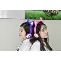 Sensitivitas 103dB headphone murah yang lucu dengan cahaya warna-warni