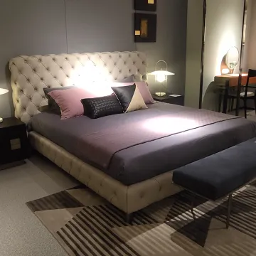 Hot Sale Modern Luxury King Size Solid Wood Leather Bed
