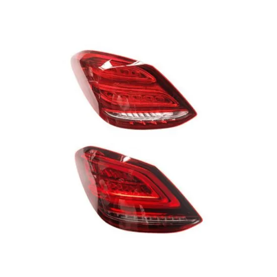 Factory Direct Wholesale: OEM Modified Taillights for Mercedes-Benz W205 C200 C250 C300 (2015-2020) - Plug and Play