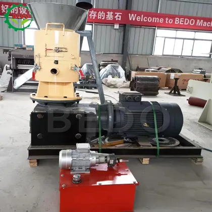 Wood Pellets Production Line: Biomass Ring Die Pellet Machine