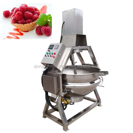 Automatic Porridge Cooking Machine with Jacketed Boiling Pan and Mixer