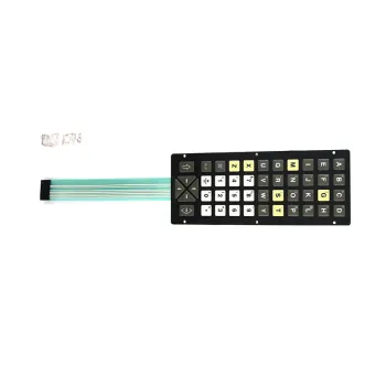 Custom silk printing embossed button membrane switch keypad keyboard