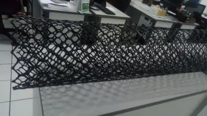 extruded plastic flat mesh/nets