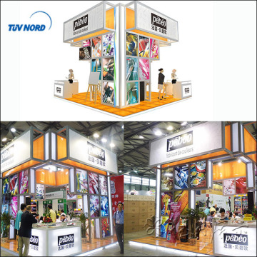 Portable event exhibition booth design services,easy booth display