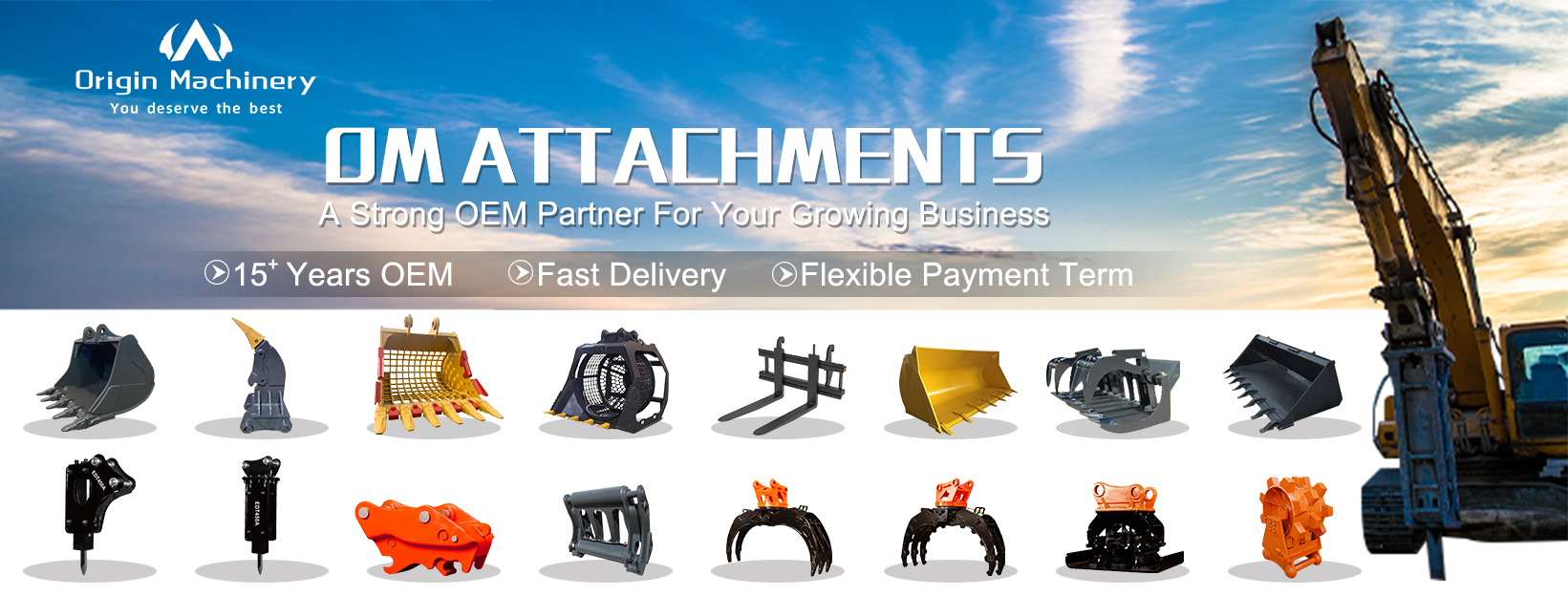 demolition attachment excavator attachments