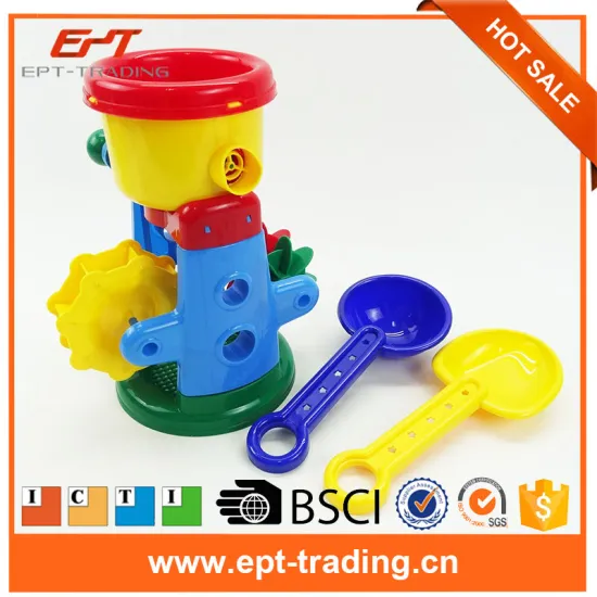 sand and water table toys outdoor plastic backyard big hopper set 2 shovels beach toy