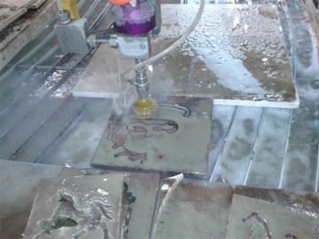 Yongda YD-2515 Water Jet Ceramic Pattern Machine / Marble Pattern Machine, Waterjet Pattern