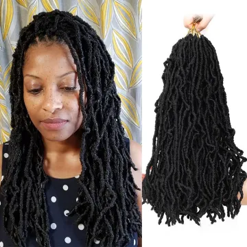 Nu faux Locs Crochet Hair Faux Locs Crochet Goddess Locs Ombre Dreadlock Hair Extensions bulk