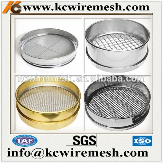 Stainless steel mesh soil sieve