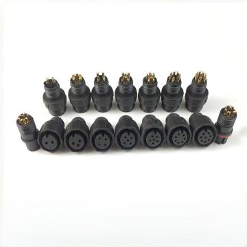 M12 Kode Semua Plastik 2-8Pin Waterproof Pria Wanita Konektor Z Z