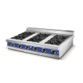 Restaurant stainless steel stove