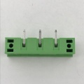 7.62mm pitch PCB right angle flange terminal block