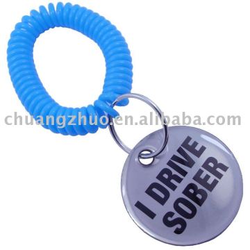 Logo Bags Closing Coil Plastic