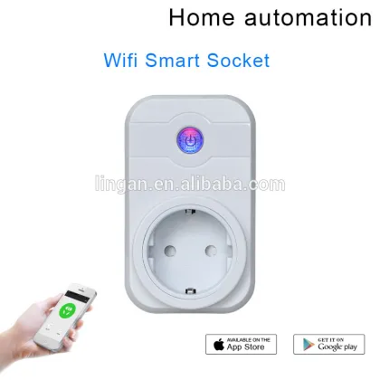 Wireless Plug Smart Home Automation smart wifi plug socket work with google home