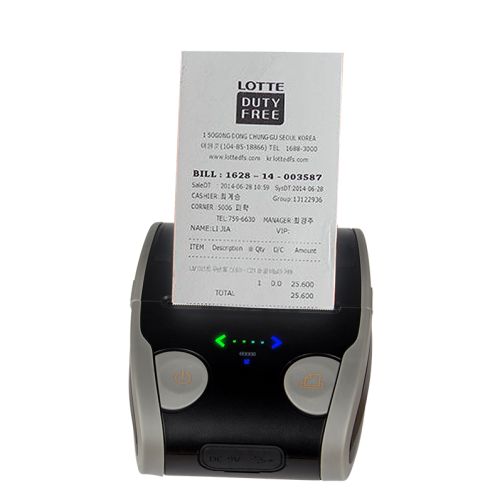58 mm Handheld Mobile Bluetooth thermal label printer